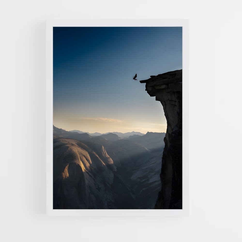 Poster Ultimate Plunge – affiche Base jump (vue 3)